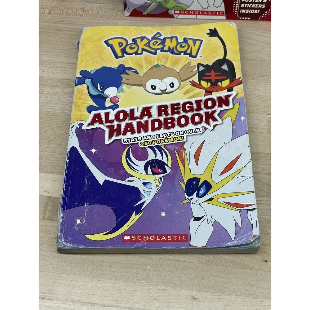 Pokemon Strategy Guide‎ Book Lot Of 8 Trackers Guide, Cookbook, Diary, Yo-Kai +